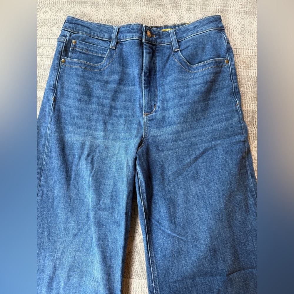 Anthropologie Maeve Jada high-rise wide-leg jean size 31 tall